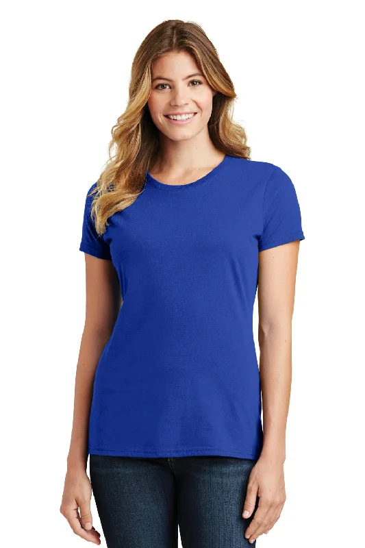 elegant women's tops -Port & Company Womens Fan Favorite Short Sleeve Crewneck T-Shirt - True Royal Blue