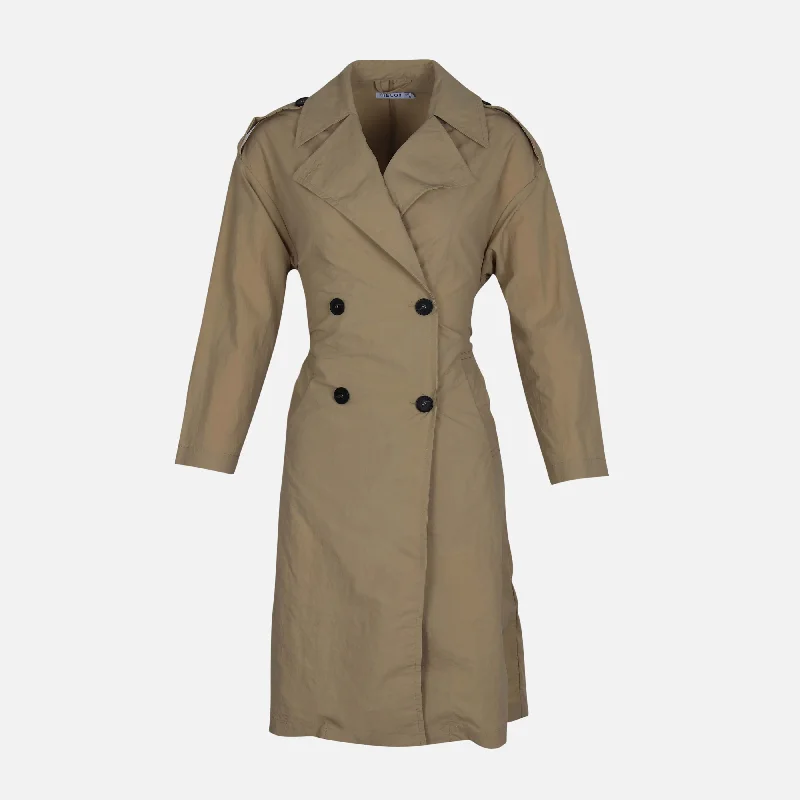 women's biker jackets -WOMEN TRENCH COAT