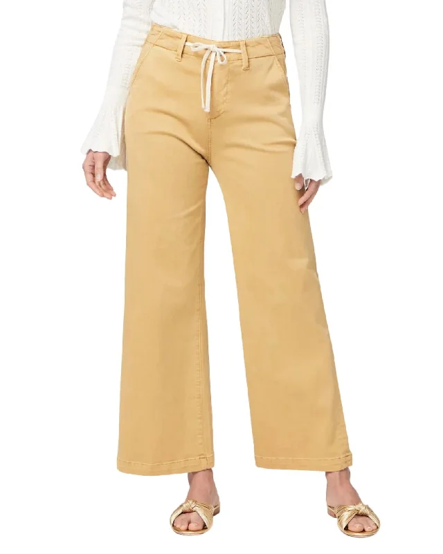 women's bootcut trousers -Carly Pant In Vintage Golden Glow