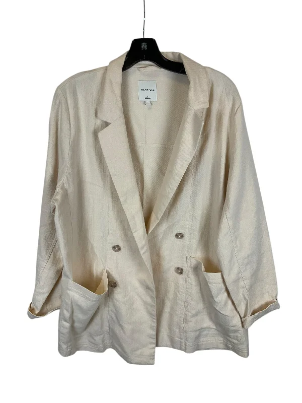 trendy coats for women -Coat Other By Cmc In Cream, Size: Xl