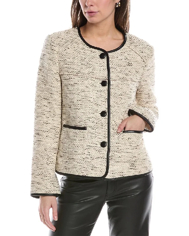 elegant capes for women -rag & bone Mirabelle Tweed Jacket