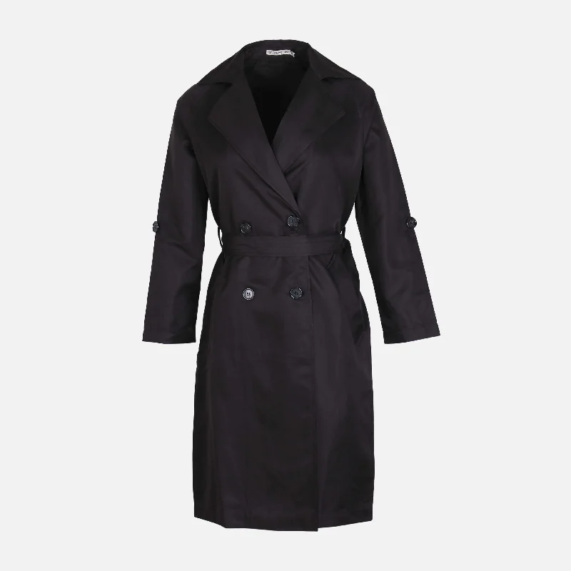 winter parkas for women -WOMEN TRENCH COAT