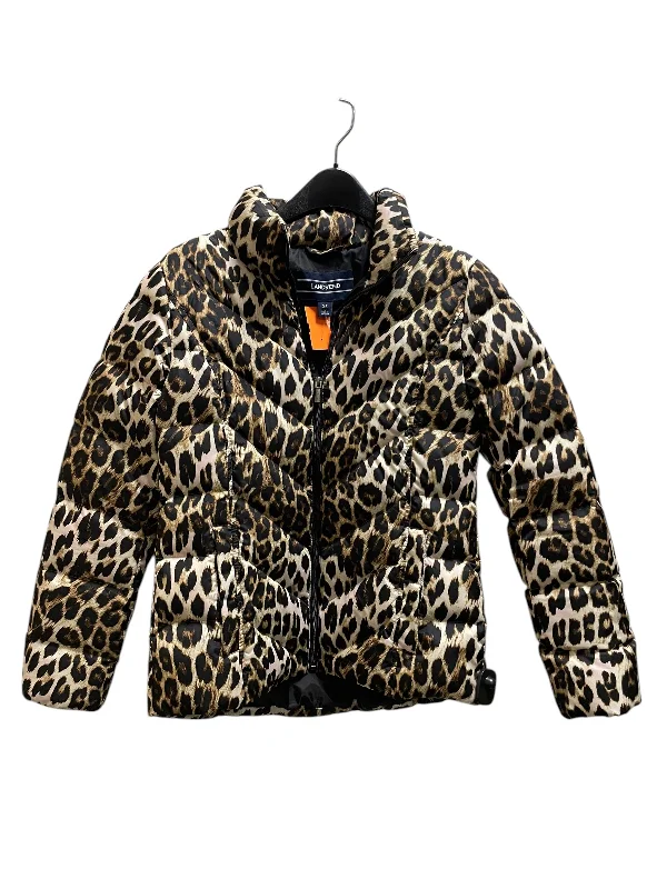 stylish plaid coats for women -Coat Puffer & Quilted By Lands End In Animal Print, Size: Xs