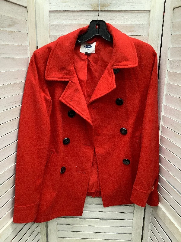 loose fit coats for women -Coat Trenchcoat By Old Navy  Size: S