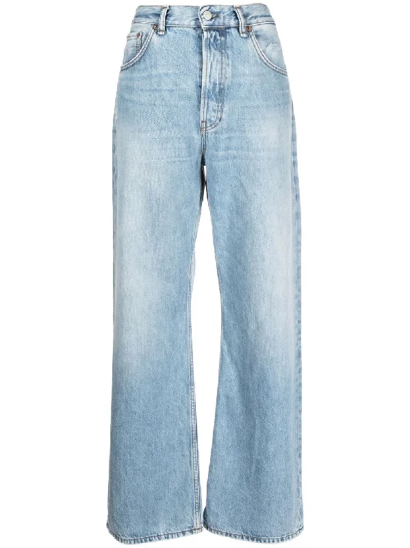 holiday pants for women -Acne Studios Women's Jeans Clear blue