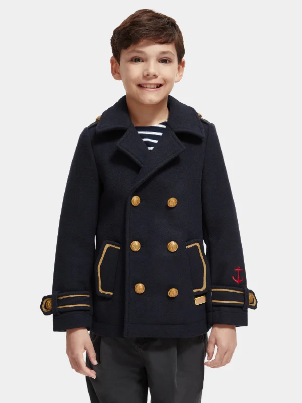 stylish outerwear for ladies -Kids - Classic caban jacket