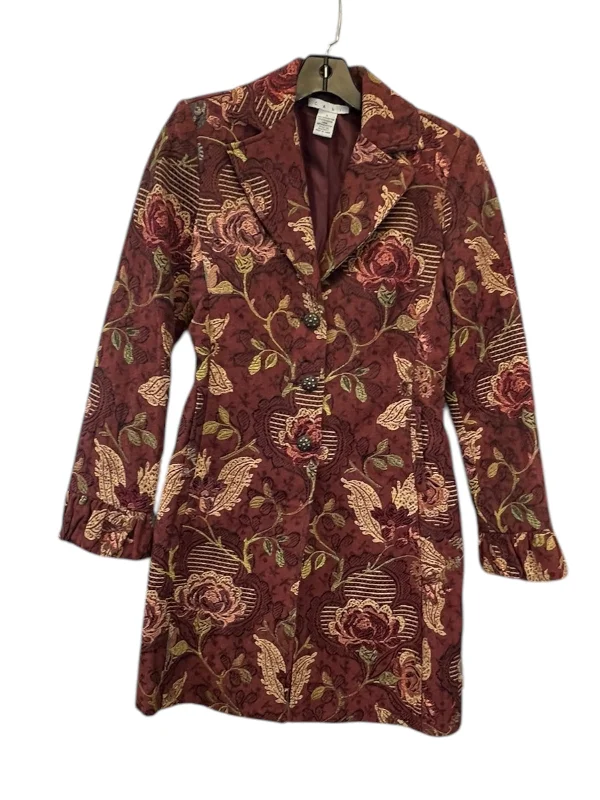 oversized coats for women -Coat Other By Cabi In Floral Print, Size: Xs