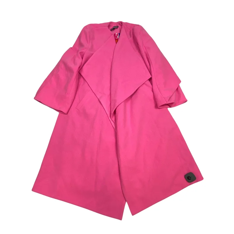 elegant fitted coats for women -Coat Other By Chaouiche In Pink, Size: S