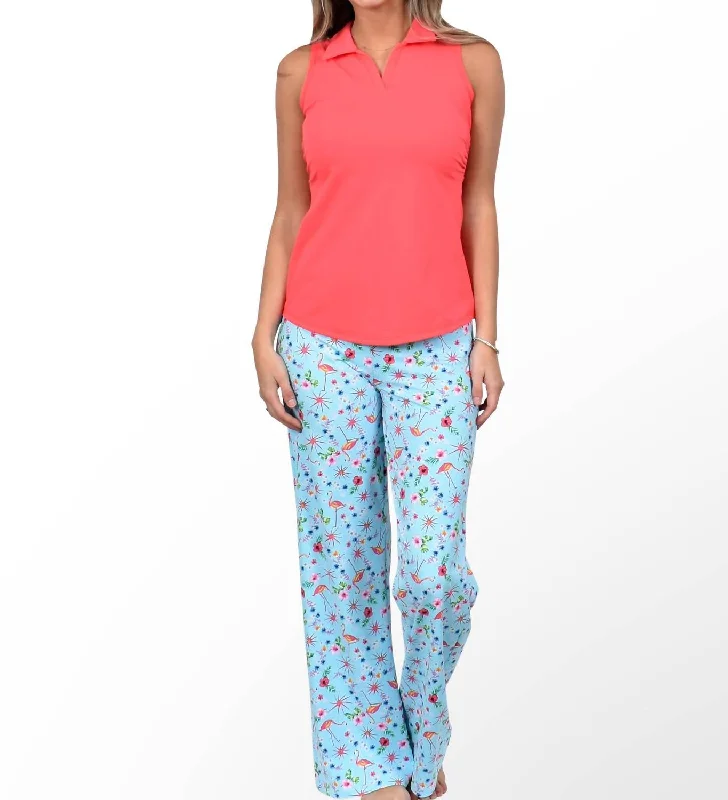 women's athletic pants -Bellamy Pants In Palm Beach