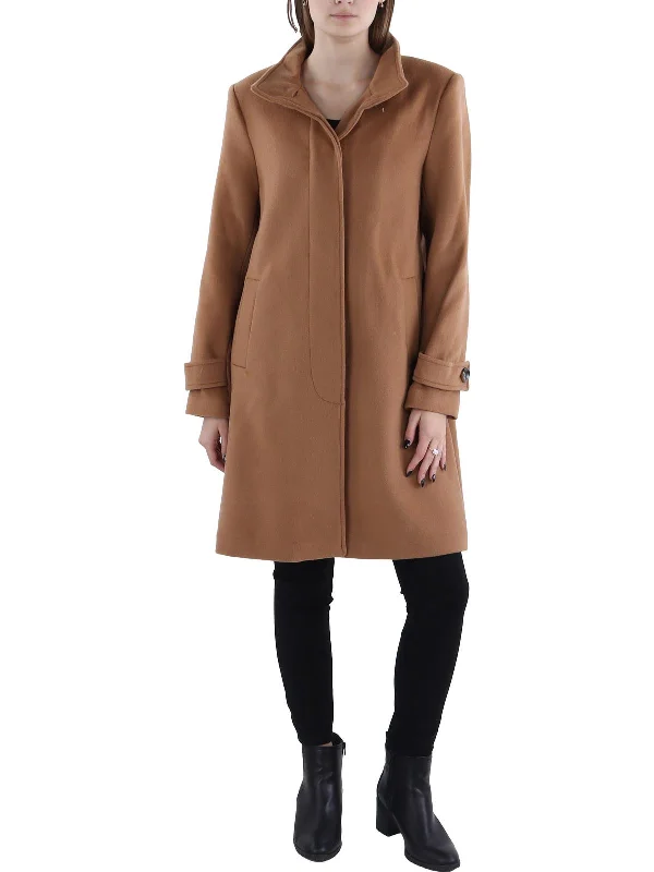 elegant evening coats for women -Womens Wool Cozy Trench Coat