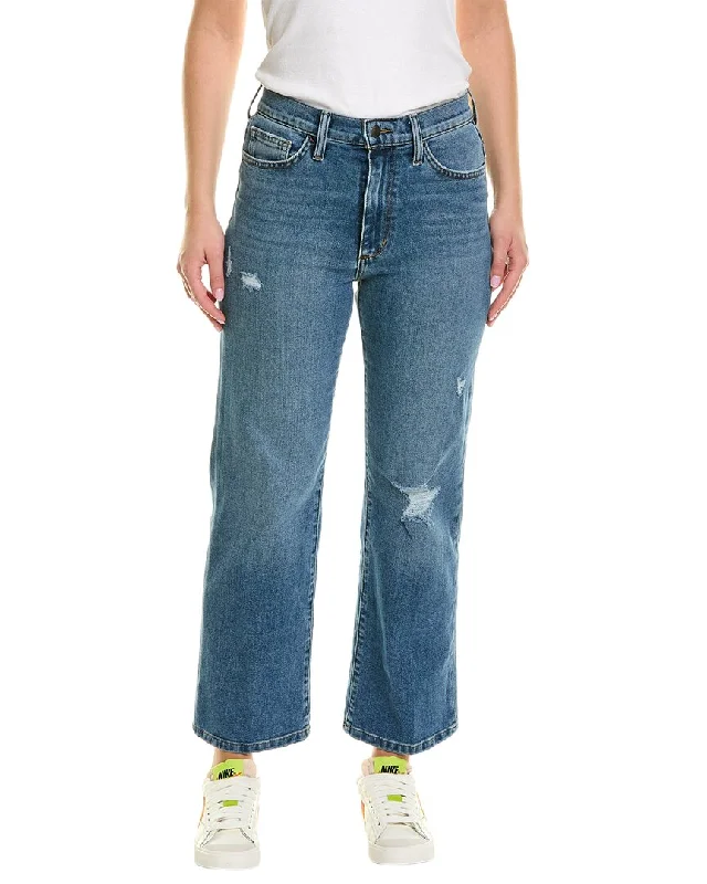 silk pants for women -JOE'S Jeans Kenina High-Rise Wide Leg Jean