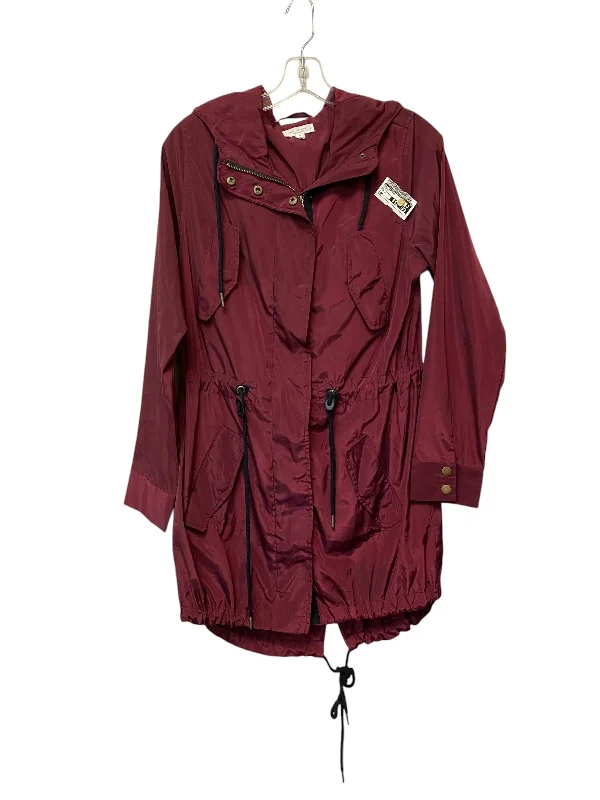 cropped jackets for women -Coat Raincoat By Clothes Mentor In Purple, Size: S