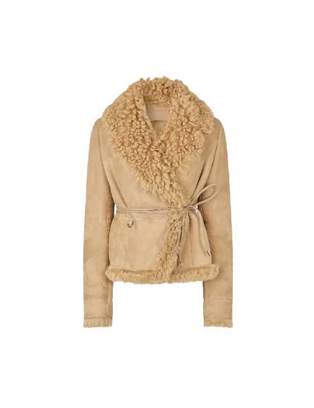 winter parkas for women -Moss Jacket — Light Beige