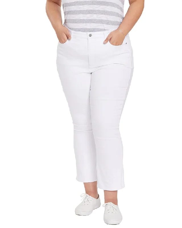 ankle-length trousers for women -NYDJ Plus Hr Slim Bootcut Ankle Jean