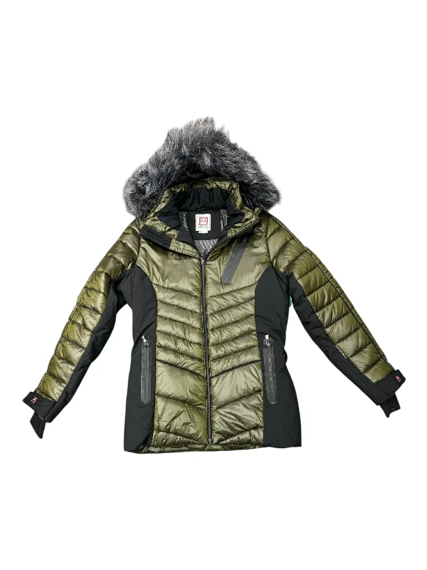 warm fleece parkas for women -Coat Parka By Avalanche In Green, Size: M