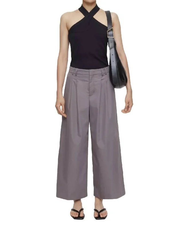 ladies' dress pants -Trona Pant In Stromboli Grey