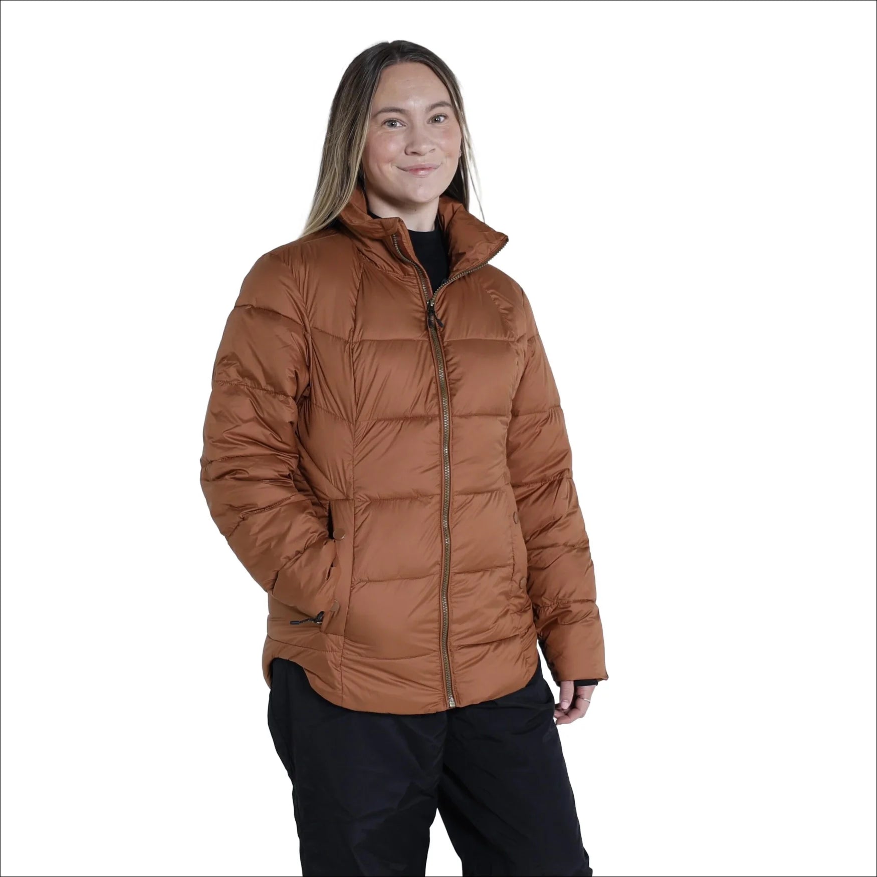 women's puffer jackets -Snow Country Outerwear Women’s S-XL Lexington Puffy Synthetic Down Jacket