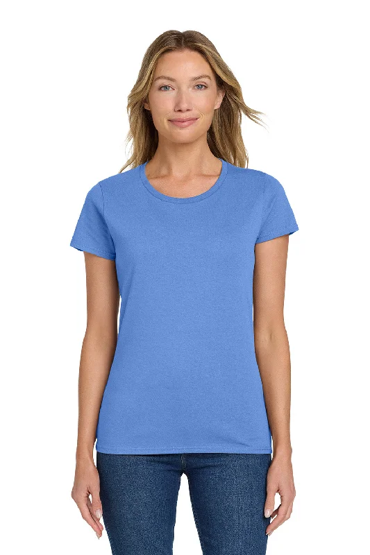 lightweight women's tops -Gildan Womens Short Sleeve Crewneck T-Shirt - Carolina Blue