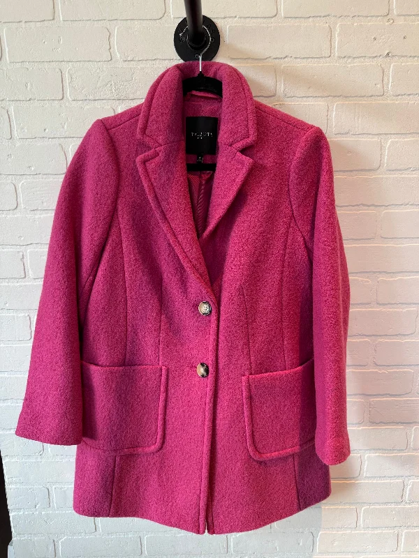 everyday coats for women -Coat Peacoat By Talbots In Pink, Size: Mp