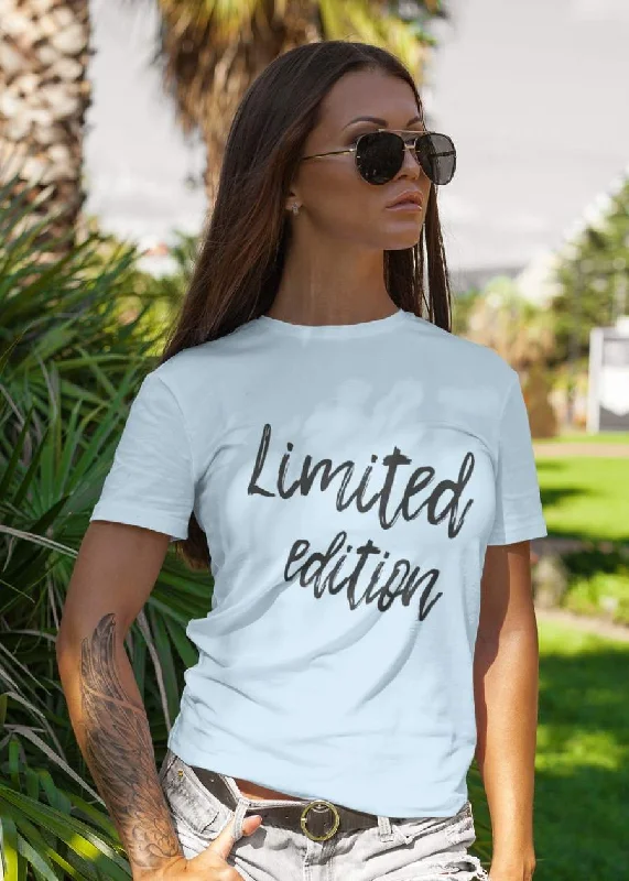 asymmetrical tops for women -Limited Edition Women Half Sleeve T-Shirt