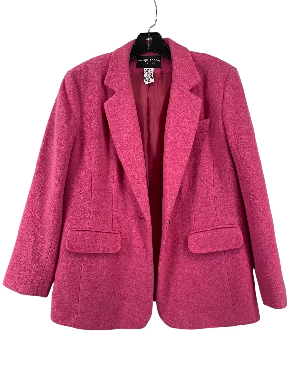 fleece jackets for women -Coat Peacoat By Sag Harbor In Pink, Size: 8p