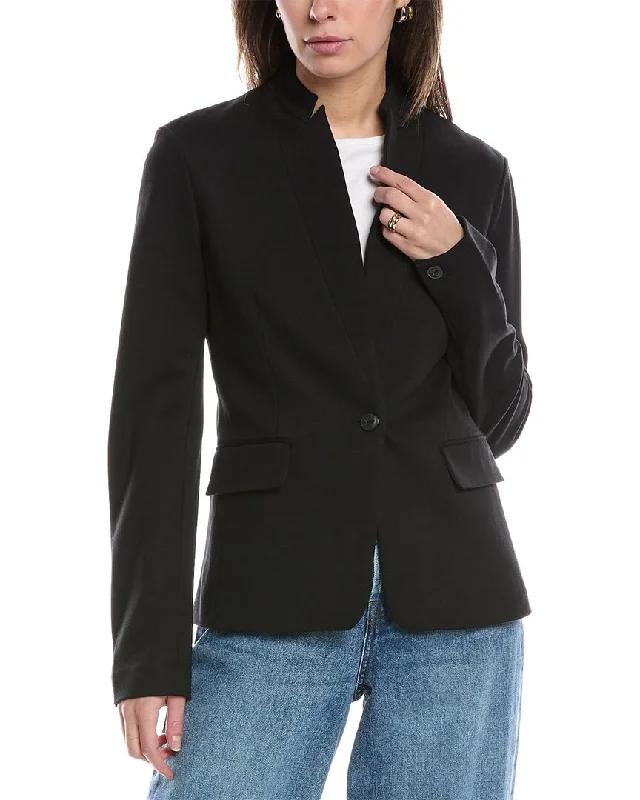 loose trench coats for women -rag & bone Lucy Ponte Twill Blazer