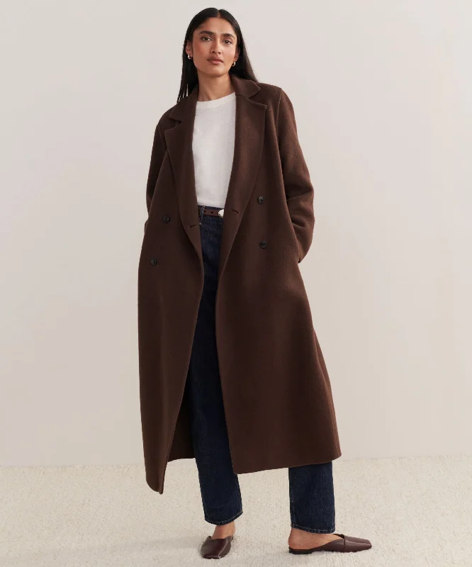 women's double-breasted coats -Olivia Coat