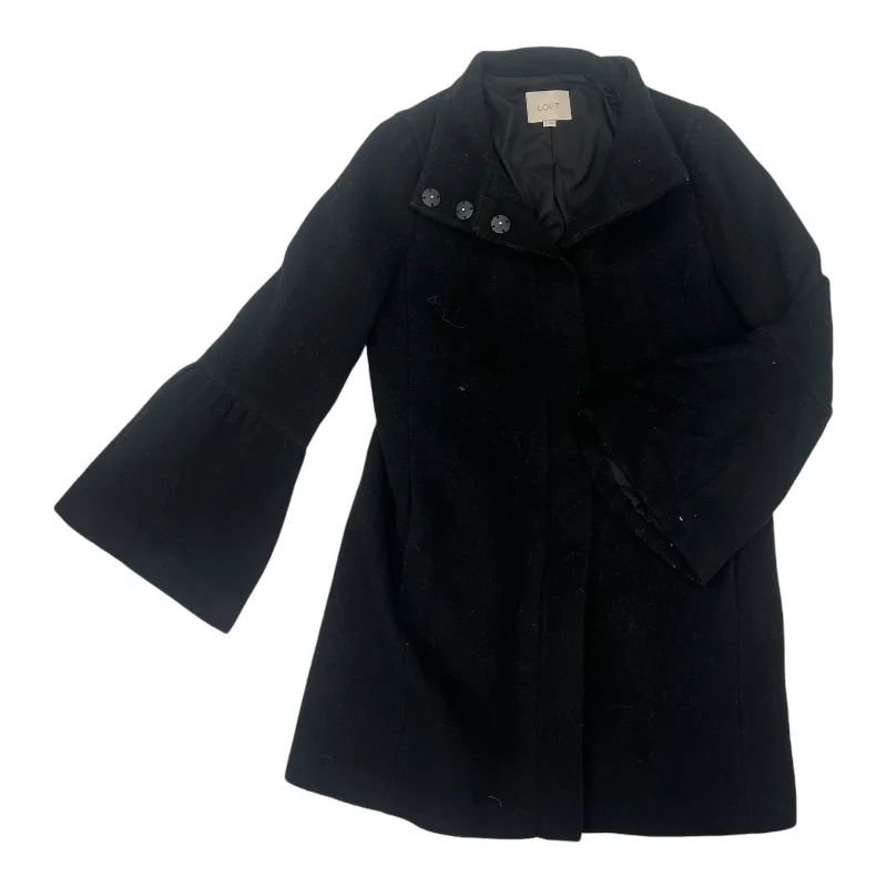 formal coats for women -Coat Peacoat By Loft In Black, Size:M