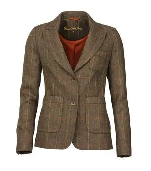 women's leather jackets -Laksen Lady's Blair Tweed Dress Jacket