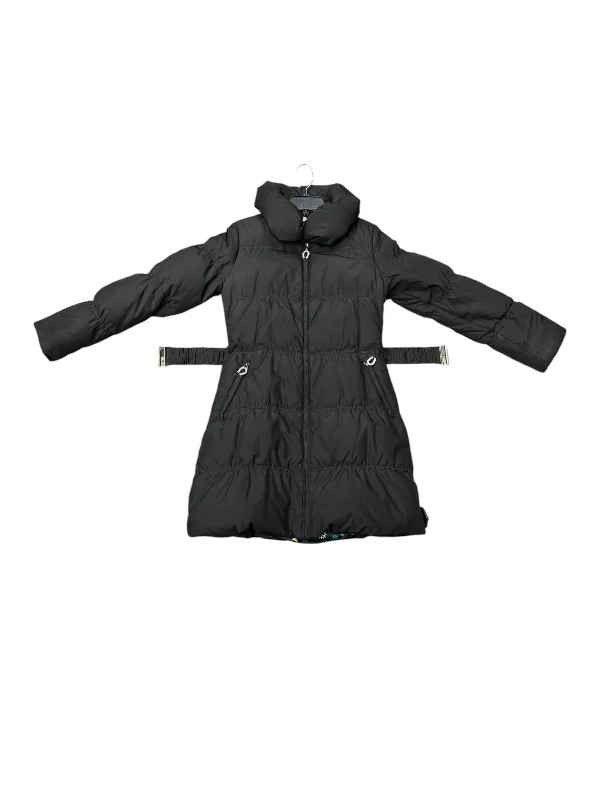 autumn jackets for women -Coat Puffer & Quilted By Betsey Johnson In Black, Size: S