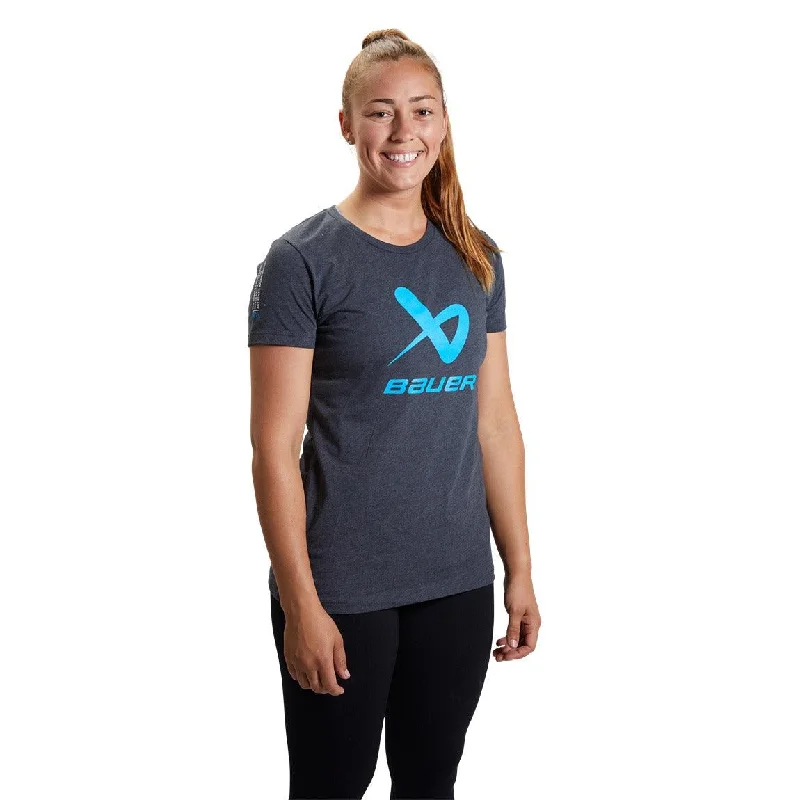 ruched tops for women -Bauer Women's Movement Tee - Senior