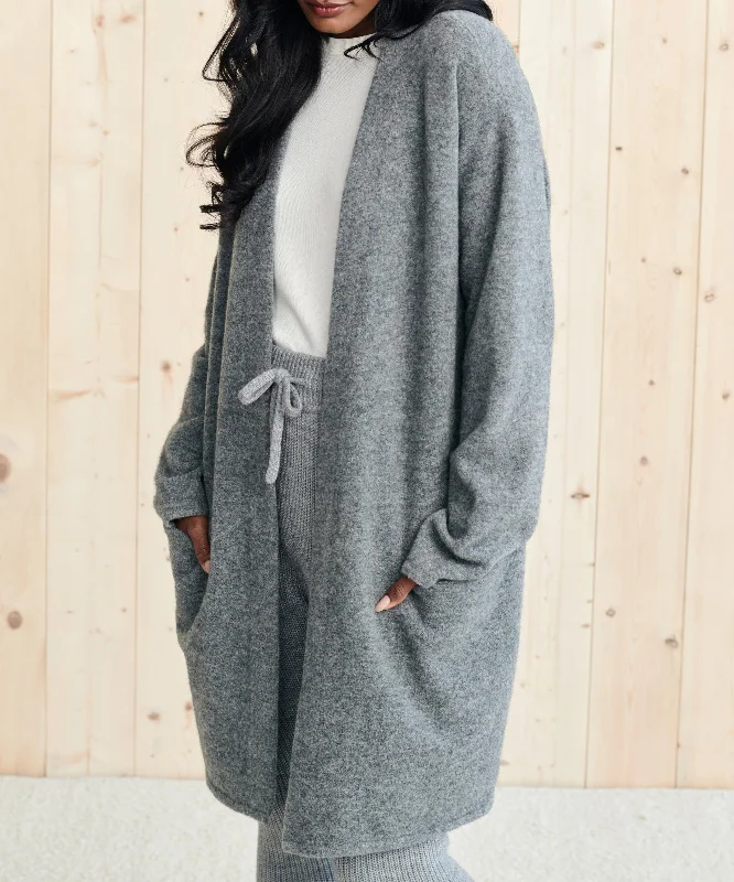 oversized coats for women -Sweater Coat