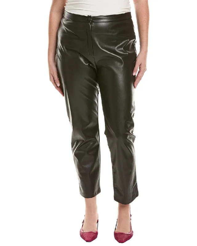 office pants for women -Marina Rinaldi Plus Reims Trouser