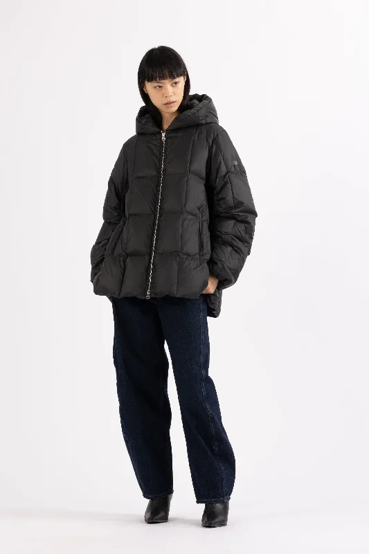 loose fit coats for women -DOWN JACKET ORI