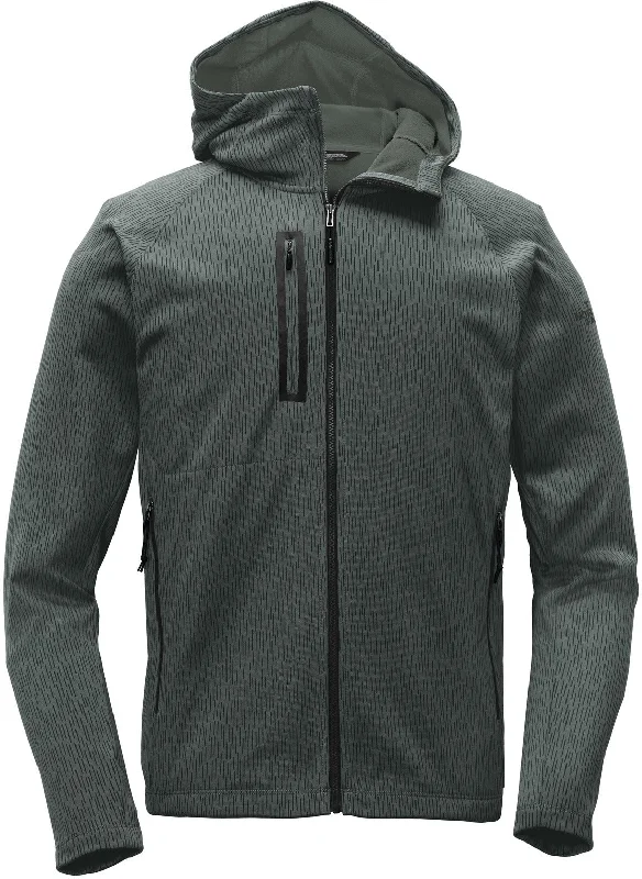 trendy plaid blazers for women -Closeout - The North Face Canyon Flats Fleece Hooded Jacket