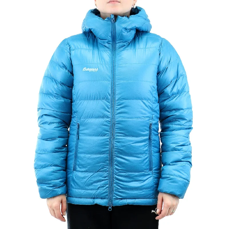 winter parkas for women -Bergans of Norway The Cecilie Down Jacket  - Deep Water - Womens