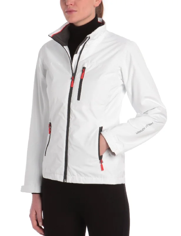 women's raincoats -Helly Hansen Crew Midlayer Sailing Rain Jacket - Women's