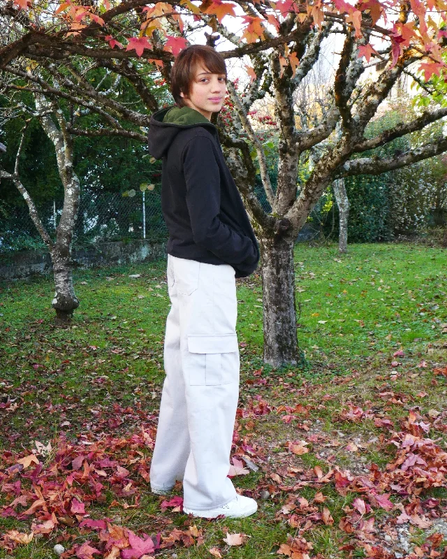 oversized pants for women -Petits D'om Buffalo Jeans, Cargo Pants or Shorts