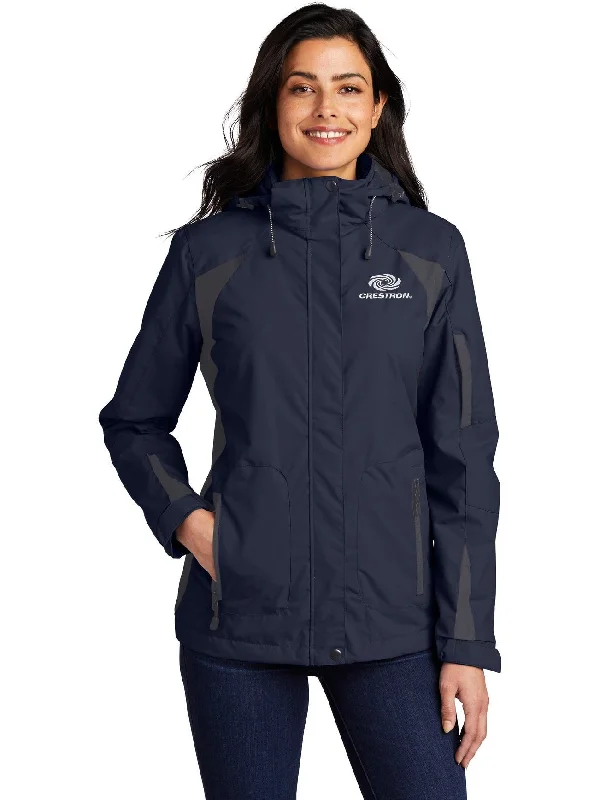 waterproof jackets for women -Port Authority Ladies All-Season II Jacket