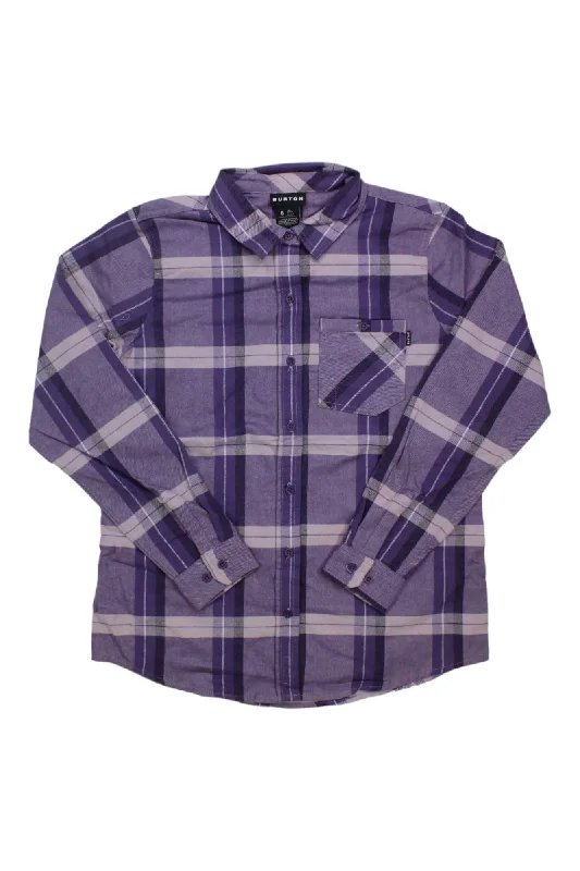 breathable linen tops for women -Burton Women's Favorite Flannel LS Shirt