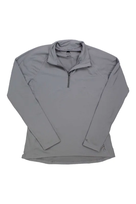 cute tops for women -Burton Women's Heavyweight X Base Layer Quarter-Zip Top