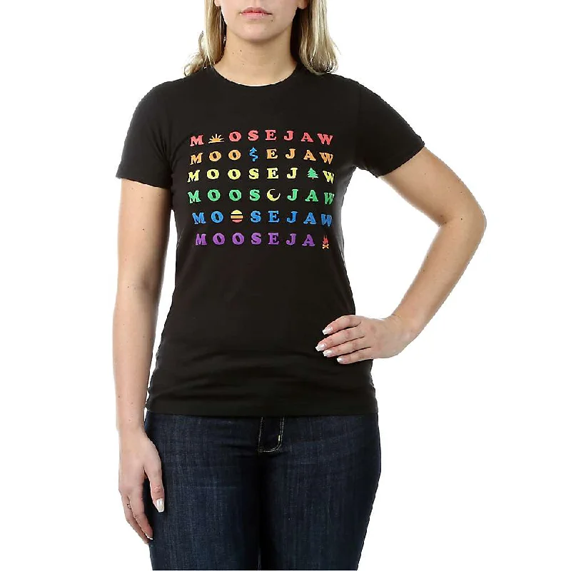 autumn blouses for women -Moosejaw Women's Confetti Cake SS Tee