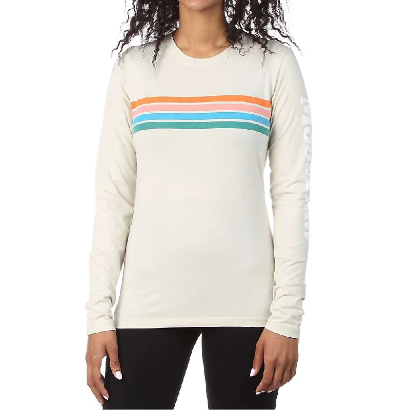 elegant chiffon blouses -Moosejaw Women's Original Stripe LS Tee