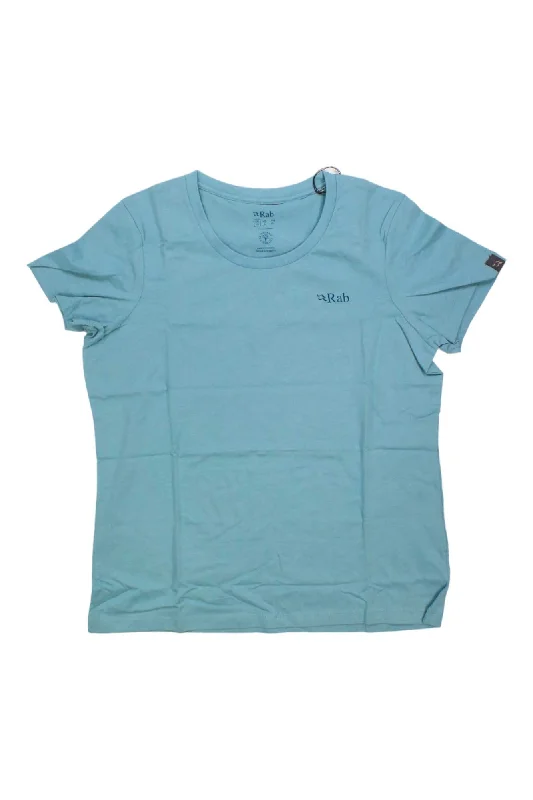 women's bohemian tops -Rab Women's Stance Mountain Peak Tee