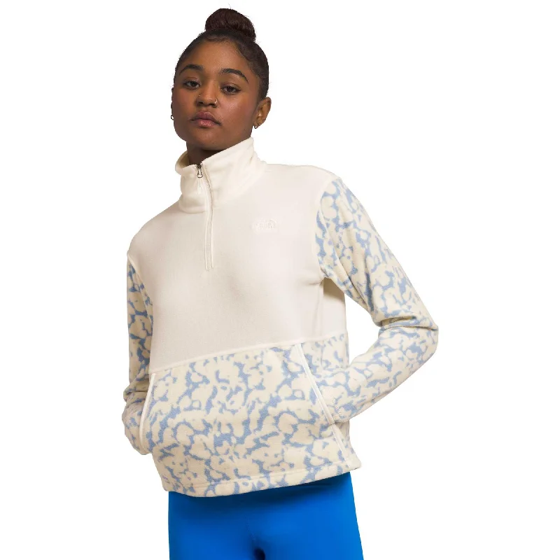 sporty tops for women -The North Face Women's Alpine Polartec 100 1/4 Zip Cowl Top