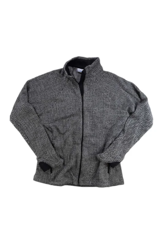 plaid button-down shirts for women -Womens Mirage Optic Fleece Jacket