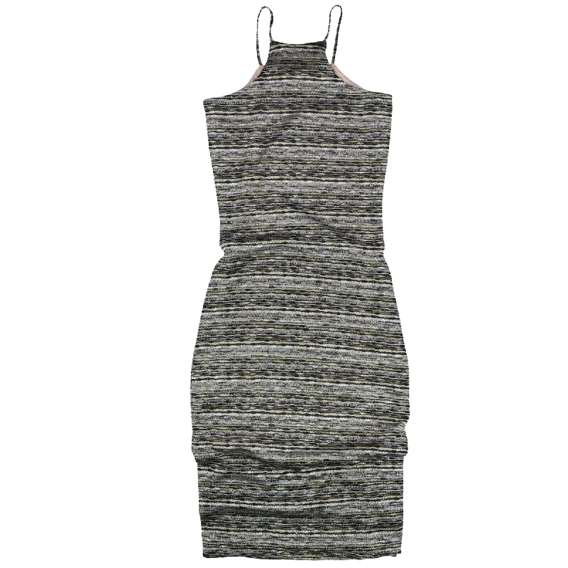 velvet dresses for women -Bar Iii Womens Marled A-Line Dress