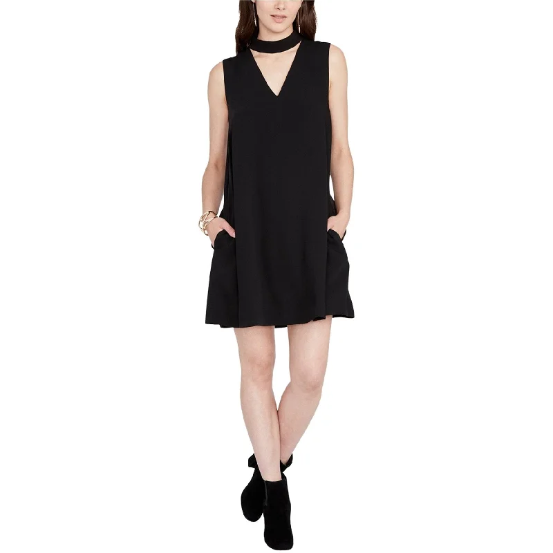 casual empire waist dresses for women -Rachel Roy Womens Choker Shift Dress